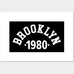 Brooklyn Chronicles: Celebrating Your Birth Year 1980 Posters and Art